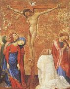 Jean de Beaumetz, The Crucifixion with a Carthusian Monk